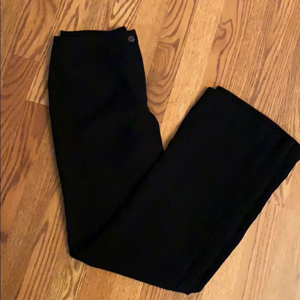 Black Loose Leg Trousers